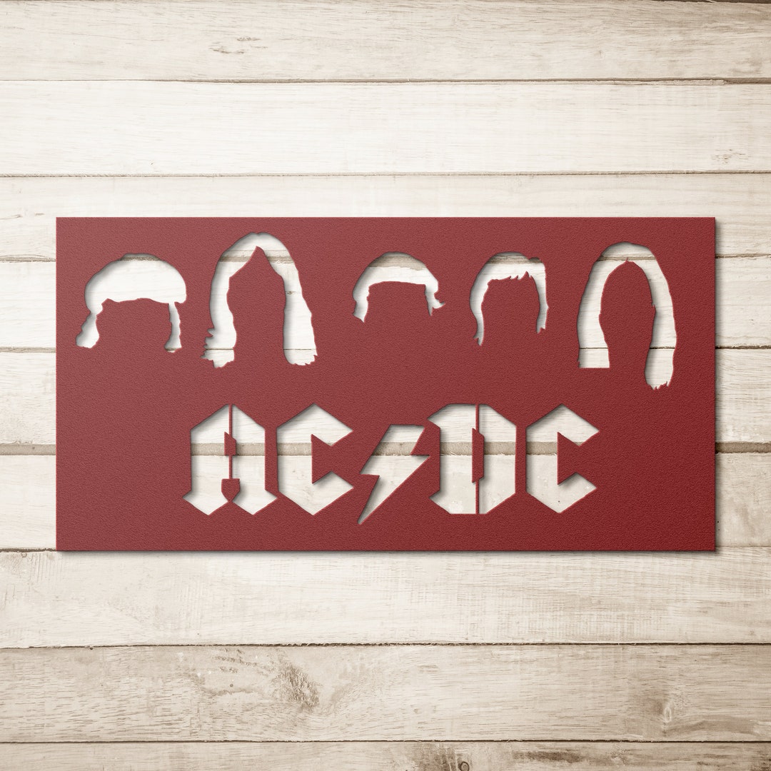 Music Wall Art Metal Signs Garage Metal Signs Music Rock Etsy