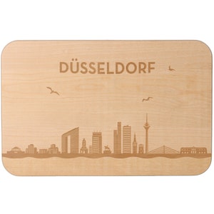 Frühstücksbrett | Düsseldorf | Düsseldorfer Skyline