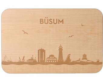 Frühstücksbrett | Büsum | Büsumer Skyline