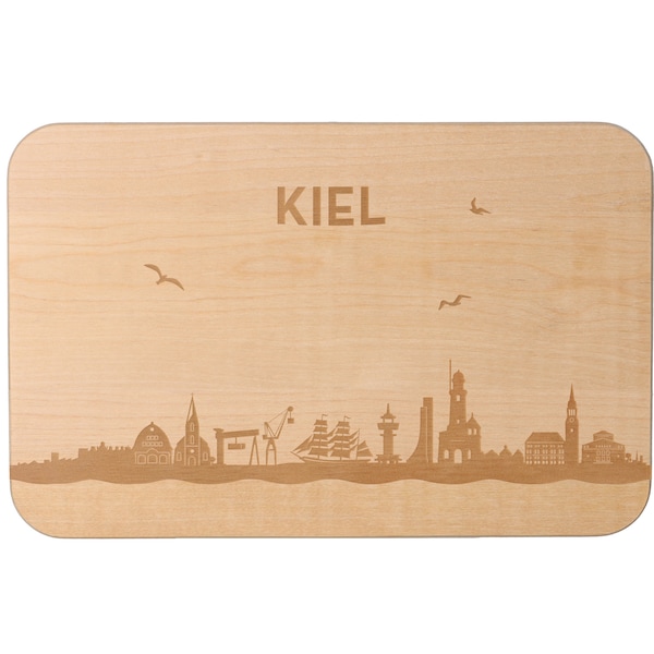 Frühstücksbrett | Kiel | Kieler Skyline