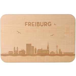 ontbijtplank | Freiburg | De skyline van Freiburg