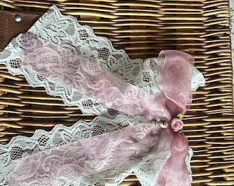 lazo de coqueta hecho a mano