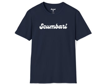 Italian Scumbari Tshirt, Hilarious Italy Humor Tee, Funny Italian Slang Shirt, Novelty Italian Saying Top, Vintage Italy T-shirt