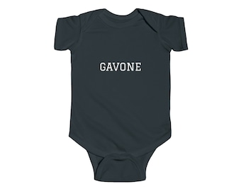 Italian Gavone Baby Onesie, Adorable Italy Humor Infant Bodysuit, Novelty Italian Language Baby Shower Gift
