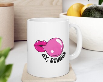 Ay Stunad Mug, Coffee Mug, Tea Mug, Funny Mug, Italian Mug, Hot Chocolate Mug, 11oz Mug