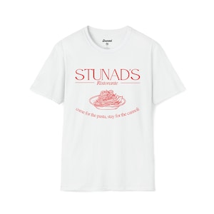 Italian Themed Stunad&#39;s Ristorante T-Shirt, Vintage Style Italy Tee, Classic Italian Cuisine Shirt, Italian Food Shirt, Italian Restaurant