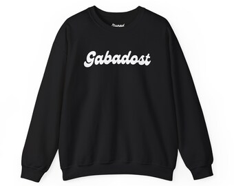 Gabadost Italian Sweatshirt, Unisex Heavy Blend Crewneck Sweatshirt, Funny Sweatshirt, Italian Shirt, Funny Crewneck, Gag Gift