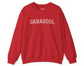 Gabagool Italian Sweatshirt, Unisex Heavy Blend Crewneck Sweatshirt, Funny Sweatshirt, Italian Crewneck, Slang Crewneck, Gag Gift