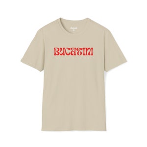 Italian Bucatini T-shirt, Pasta Lovers Tee, Italian American Slang Shirt, Funny Tee, Authentic Italian Food Top, Vintage Italy Cuisine Shirt