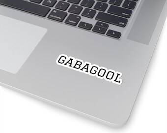 Gabagool Italian Sticker, Kiss-Cut Sticker, Funny Sticker, Laptop Sticker, Tumblr sticker, Water Bottle Sticker, Italian Decal