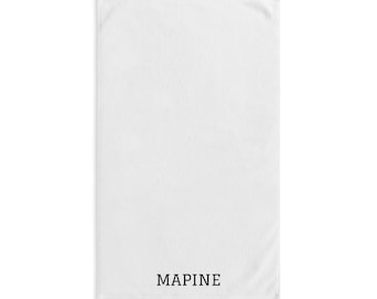 Italian Mapine Dish Towel, Kitchen Decor with a Touch of Italy, Unique Italian Language Tea Towel, Mopine Dish Towel