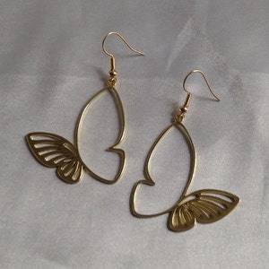 butterfly earrings, cute earrings, spring-summer jewelry