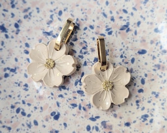 Blossom | Pendientes de arcilla polimérica | Hechos a mano