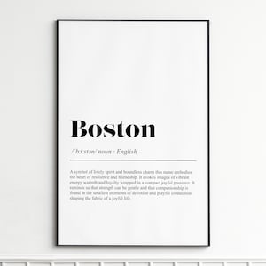 Boston Terrier Art Print , Whimsical Dog Portrait Wall Art , Minimalist Home Decor , Gift for Dog Lovers
