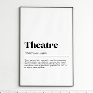 Theater Posters