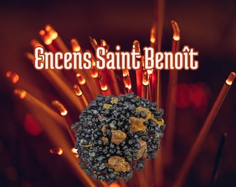 Encens en grains Saint Benoît Sachet de 25g Protection & Purification