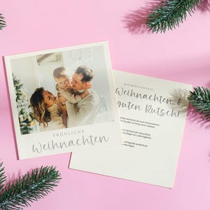 Weihnachtskarte &quot;Kamin&quot;