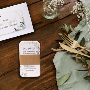 Tarjetas de tareas para fotomatón de bodas: 84 tareas creativas para bodas: juego de boda para invitados, fotomatón, selfie, cámara instantánea