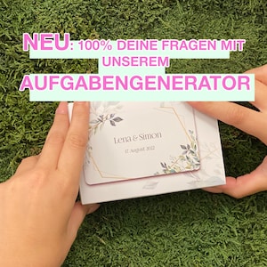 Deine 84 Foto-Aufgaben selbst zusammenstellen mit dem Aufgabengenerator für dein Event