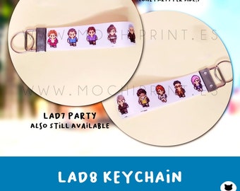 Keychain Yakuza Like a Dragon Infinite Wealth, LAD, Like a Dragon, Yakuza, Yakuza merch, Like a dragon merch, Kasuga Ichiban, keychain