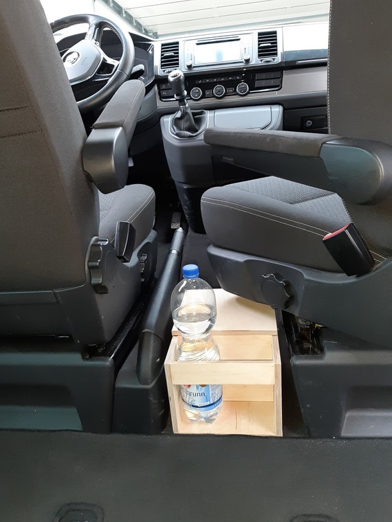 Console Centrale Aggiornata Con USB E Accendisigari Per VW T5 T6 T6.1 (2003-2019) - QSULNN
