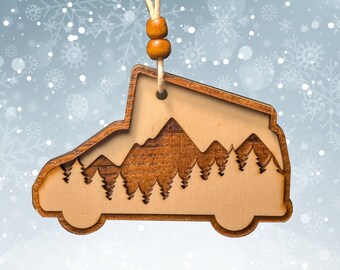 Wooden Christmas decorations