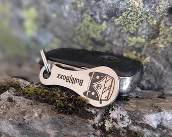 Key ring and shopping cart chip for Bulli lovers