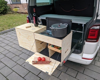 Bulliboxx VW Rear Kitchen for T5 T6 T6.1 -  Denmark