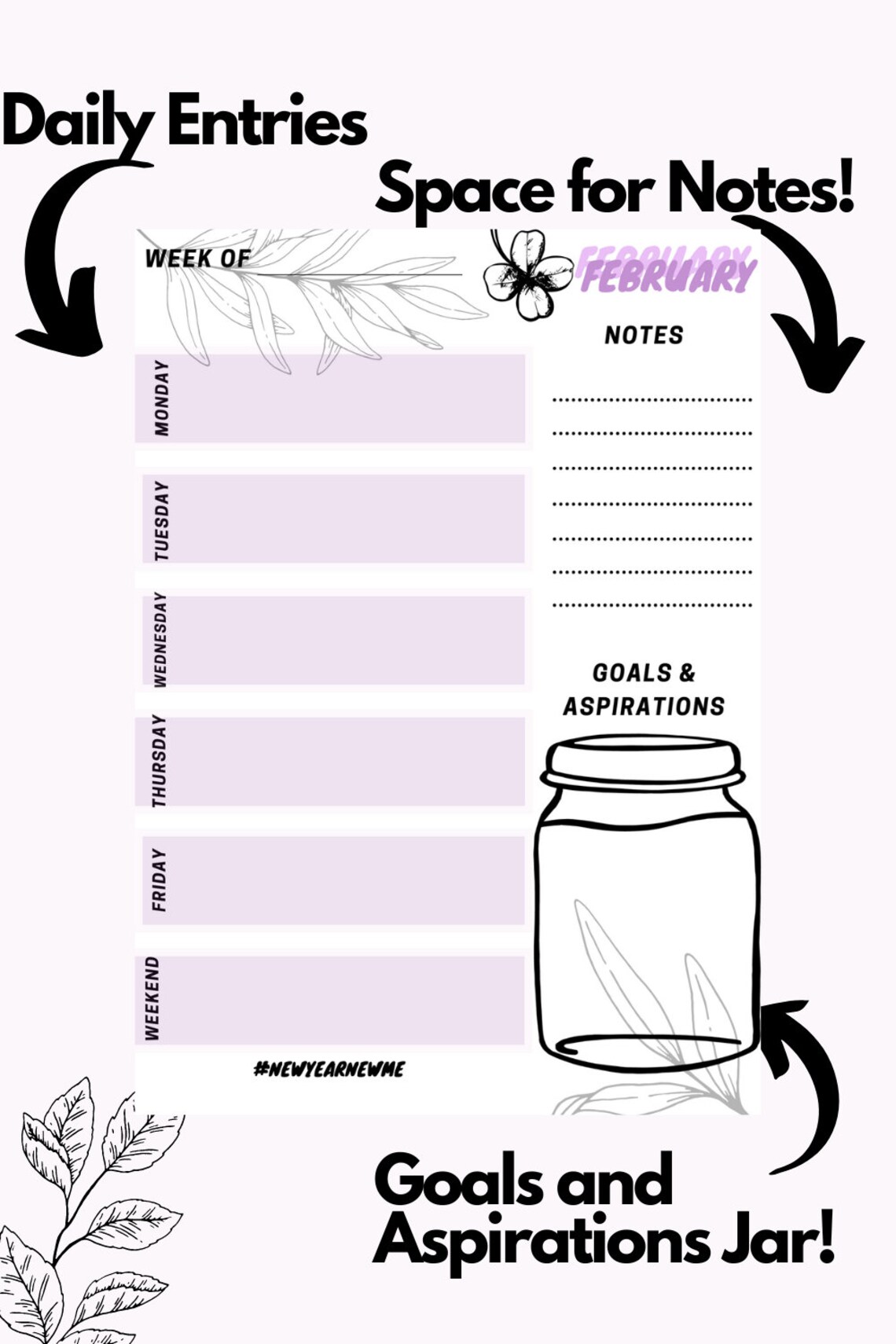 PRINTABLE Weekly Schedule. Instant Download. Officer Planner | Etsy