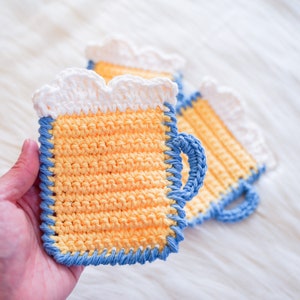 CROCHET PATTERN - Beer Coaster