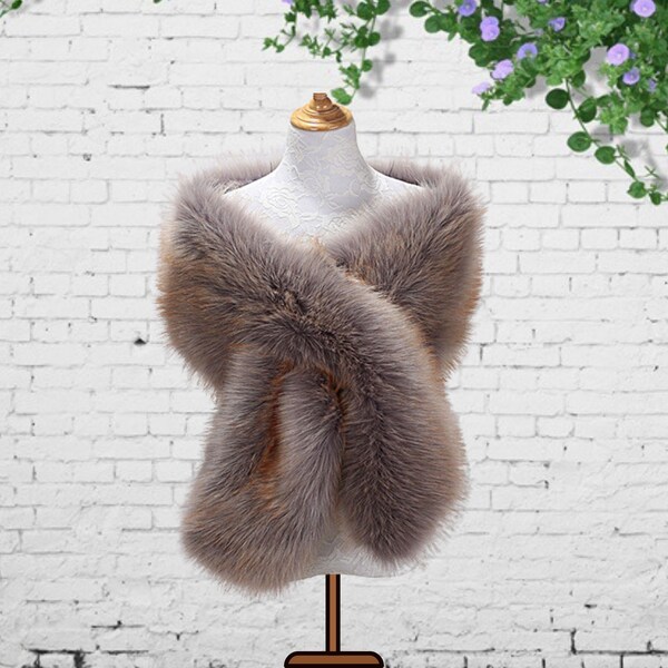 faux fur shawl near me