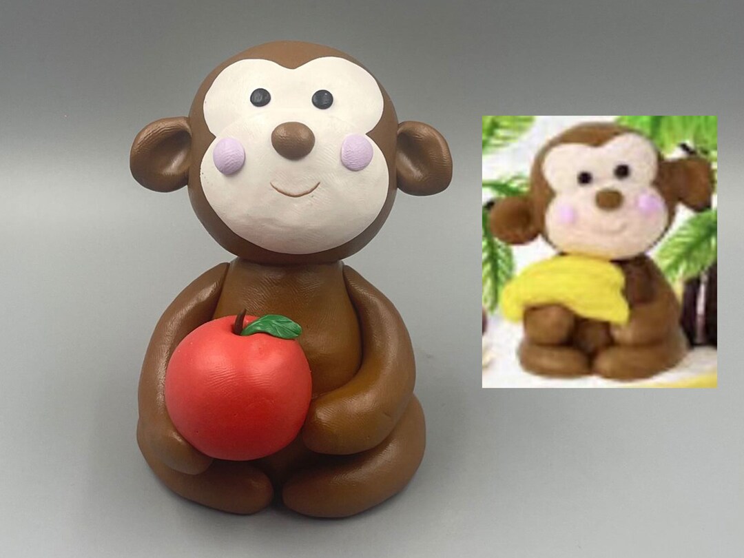 Personalized Polymer Clay Pet Cake Topper: Custom Dog Figurine - Etsy