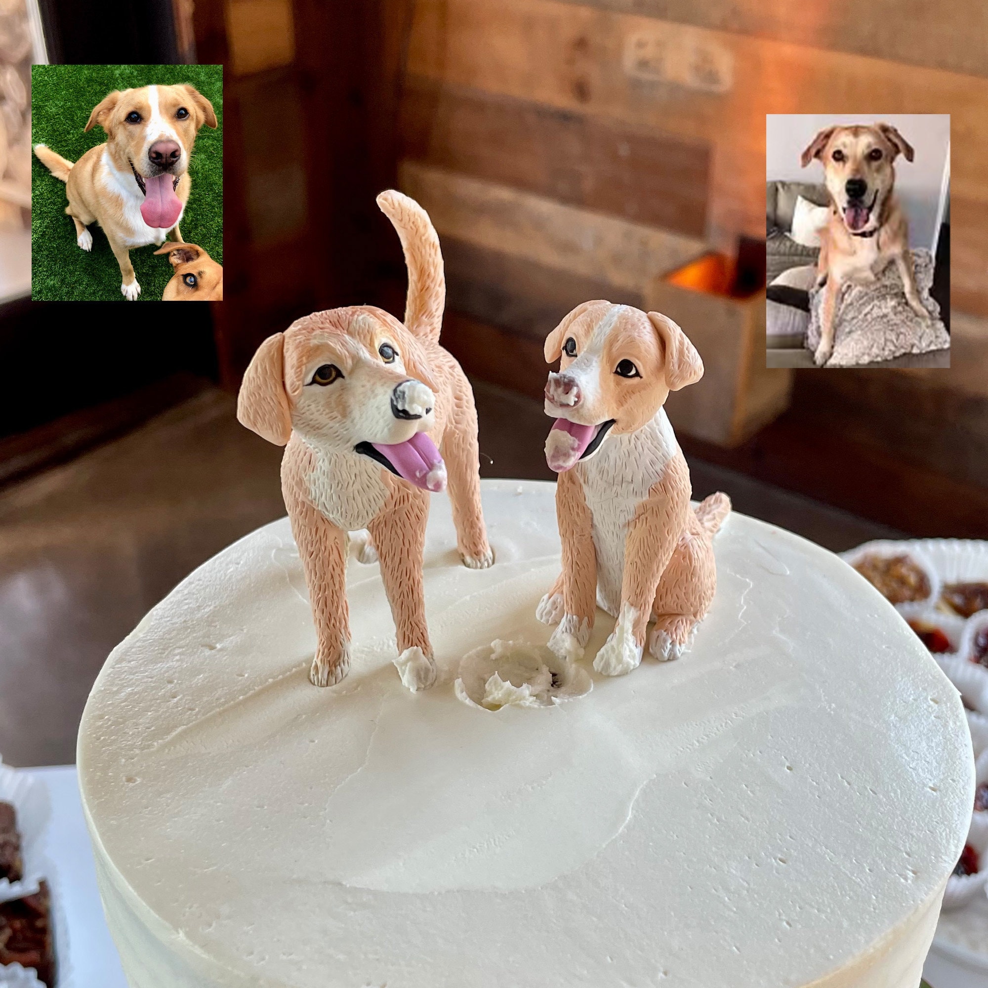 32-teiliger Cake Topper Mit Hundemotiv – Für Geburtstag, Party & Tischdeko