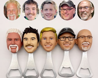 Personalized Photo Bottle Opener: Custom Groomsmen Gift