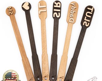 Pagaie de marque personnalisée lettres en relief patte BDSM marquage impact Play - Laissez votre marque !