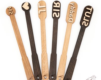 Marking Paddle  Personalised Branding Raised Letters Paw BDSM Marking Paddle Kinky Gift for Dominant and Subs