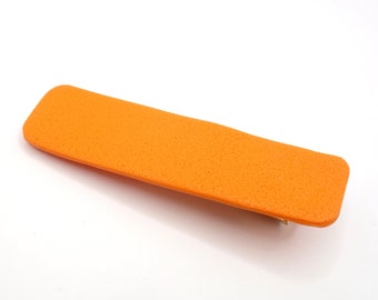 Barrette à cheveux Mandarine, pince à cheveux orange, accessoire pour cheveux, cadeau fête des mères petit budget, pince crocodile femme