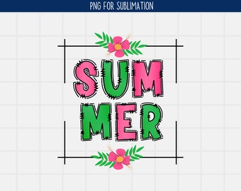 Summer Quote Sublimation PNG, Beach Png, Summer Png, Hello Summer Png, Summertime Png, Commercial Use