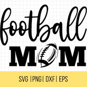Svg de maman football fort et fier, football Svg, football maman PNG, football citations svg, Svg lumières du vendredi soir, usage Commercial
