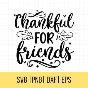 Fête de l'amitié 2022 SVG, reconnaissant pour les amis, Svg de chemise Friendsgiving, Thanksgiving, Svg de verre à vin, fichier coupé, usage Commercial
