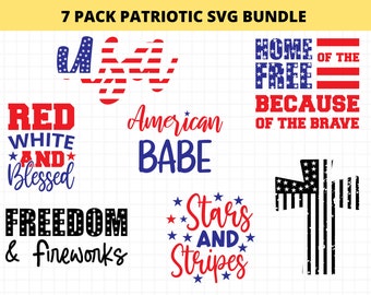 4th of Juli SVG Bundle, Patriotic SVG Bundle, Juli 4th SVg, Independence Day Shirt, USA Svg, Flag SVg, Vierter Juli Svg