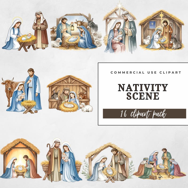 Manger Stencils Christmas - Etsy