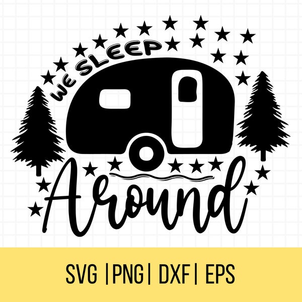 We Sleep Around Svg - Etsy