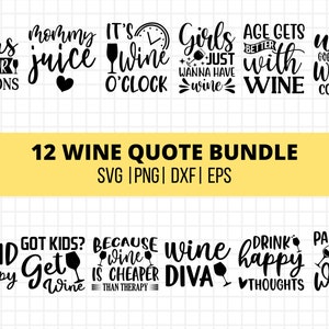Paquete SVG de vino, citas de amantes del vino SVG, vino SVG, cita de vino divertido svg, svg atrevido, citas divertidas svg, bebida svg