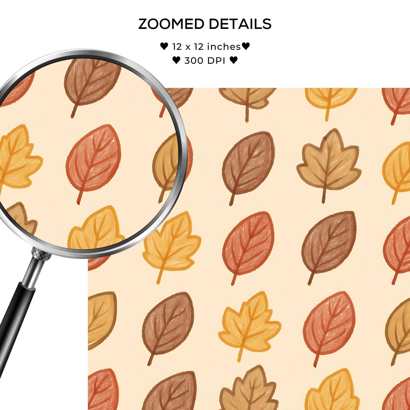 Autumn Fall Digital Paper Pack, Pumpkin & Leaf Seamless Patterns, Plaid ...