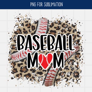 Sublimación de mamá de béisbol, Png de béisbol, mamá deportiva, camisa de béisbol del día del juego, uso comercial
