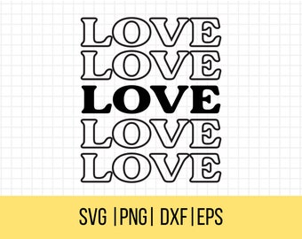 Love SVG, Valentines Day svg, Valentine svg, Love Clipart, Love PNG, Cricut Cut File, Silhouette Cameo svg
