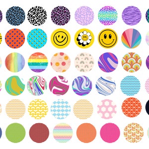 200 Car Coaster Sublimation PNG Designs, Round Png Sublimation Designs, Car Coaster Png, Sublimation Pattern Bundle image 4