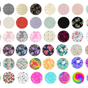 200 Car Coaster Sublimation PNG Designs, Round Png Sublimation Designs, Car Coaster Png, Sublimation Pattern Bundle image 5