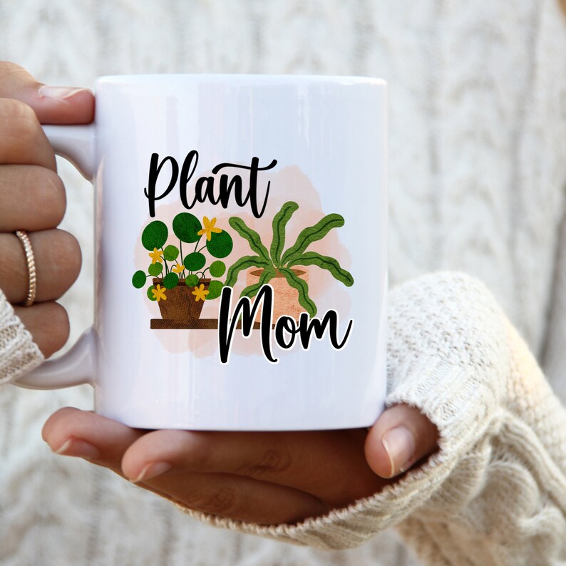 Plant Png Bundle, Plant Lover Sublimation, Plant Mom Png, Plant Lady, Gardening Quotes, Commercial Use, Instant Download image 2